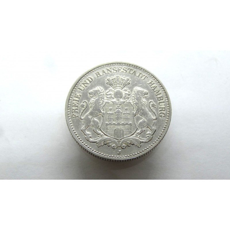 germany-hamburg-2-mark-1908