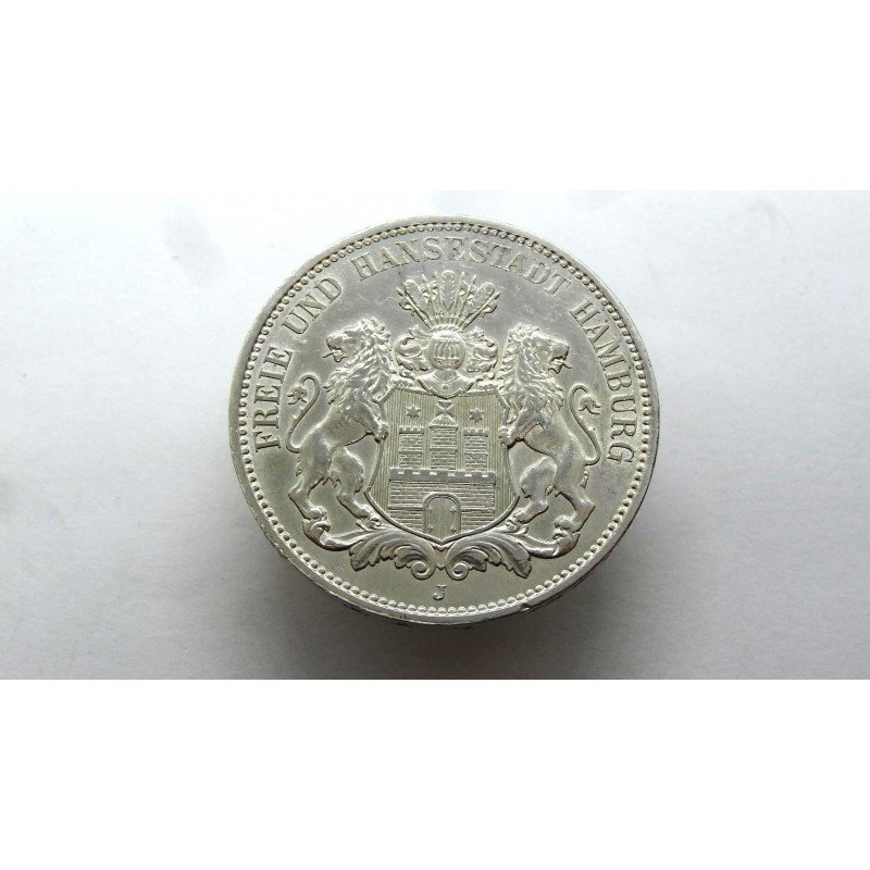 germany-hamburg-3-mark-1911