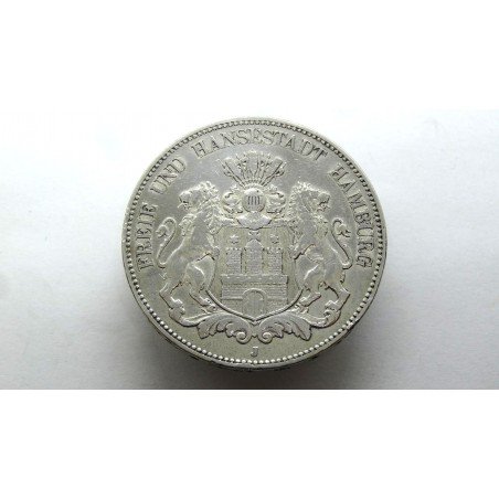 germany-hamburg-5-mark-1904