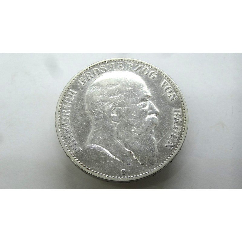 germany-baden-5-mark-1903