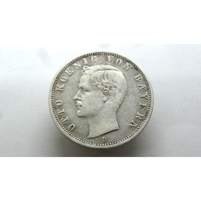 germany-bayern-bavaria-2-mark-1901