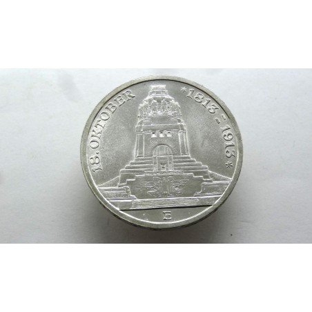 germany-sachsen-saksonija-3-mark-1913-voelkerschlachtdenkmal