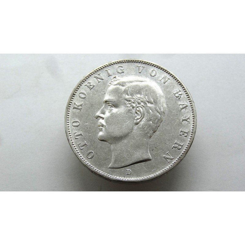 germany-bayern-bavaria-3-mark-1908