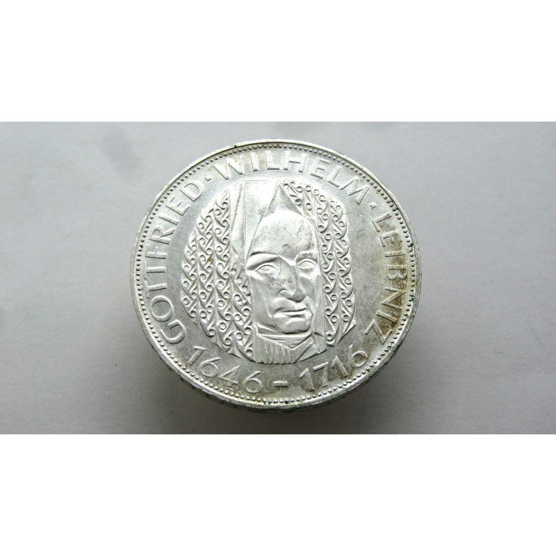 germany-brd-vfr-5-mark-1966-d-leibniz