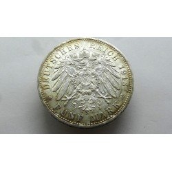 germany-preussen-5-mark-1913-wilhelm-ii