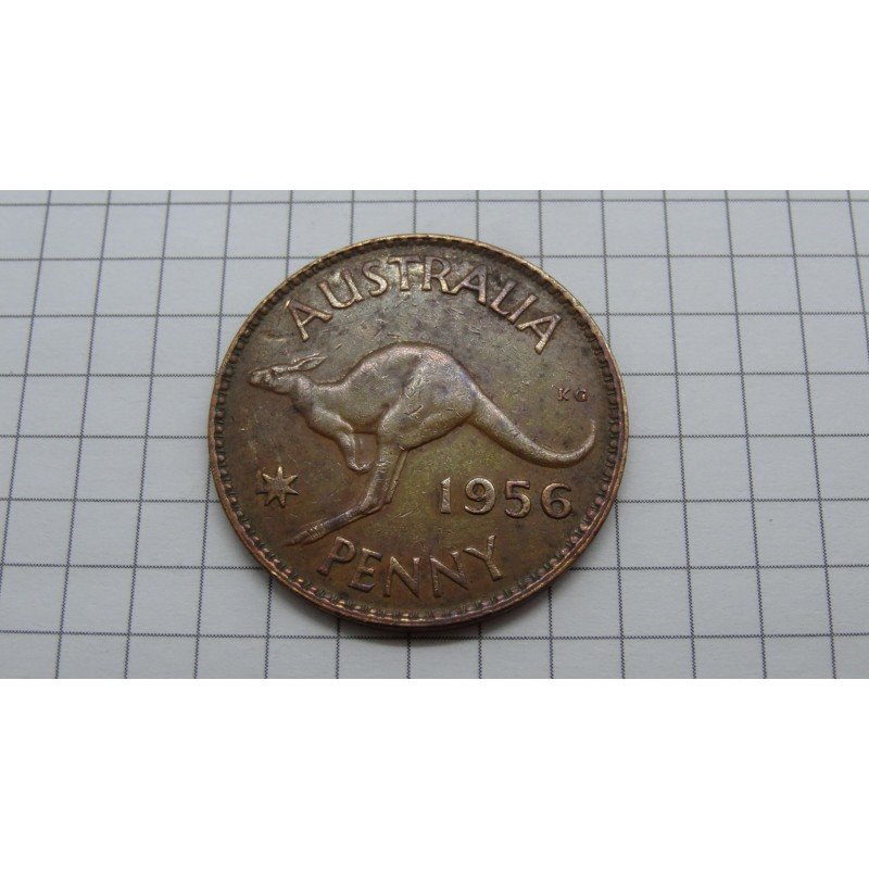 australia-1-penny-1956 australia-1-penny-1956