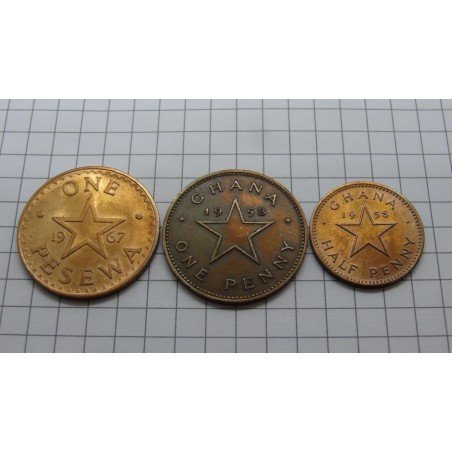 ghana-1-2-1-penny-1958-1-pesewa-1967