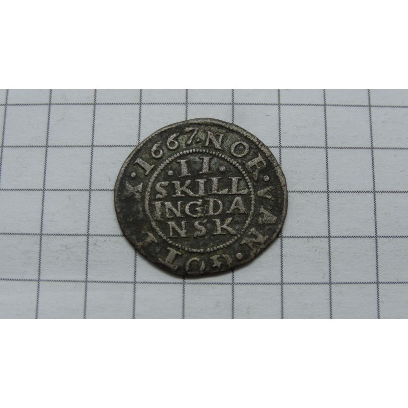 norway-2-skilling-1667-rare