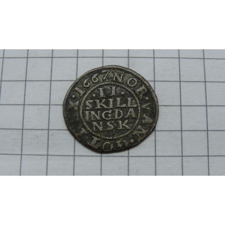 norway-2-skilling-1667-rare