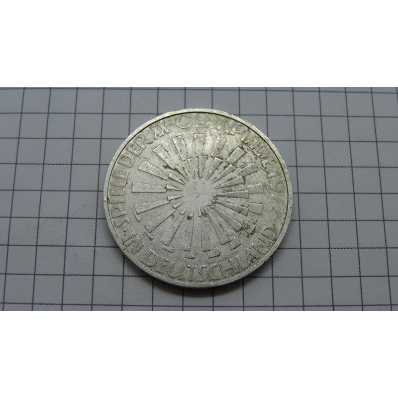 germany-brd-vfr-10-mark-1972-j germany-brd-vfr-10-mark-1972-j