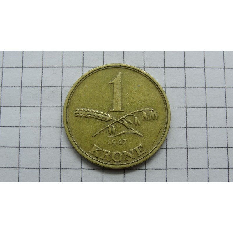 denmark-1-krone-1947