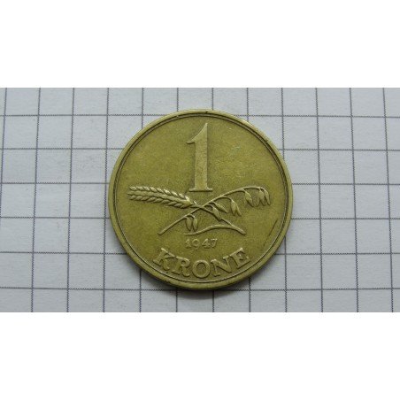 denmark-1-krone-1947