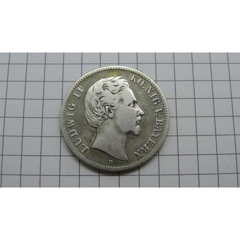 germany-bayern-bavaria-2-mark-1877 germany-bayern-bavaria-2-mark-1877