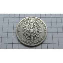 germany-sachsen-2-mark-1876-e