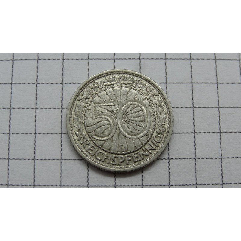 germany-weimar-50-reichspfennig-1937-d germany-weimar-50-reichspfennig-1937-d