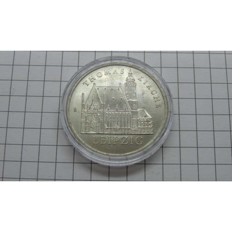 germany-ddr-vdr-5-mark-1984-thomaskirche germany-ddr-vdr-5-mark-1984-thomaskirche