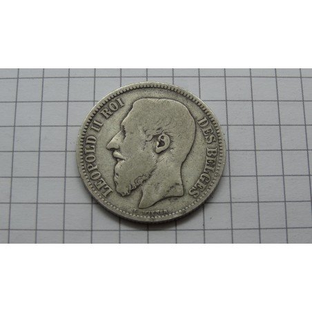 belgium-2-francs-1868-leopold-ii