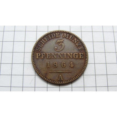 germany-preussen-3-pfennig-1864-a