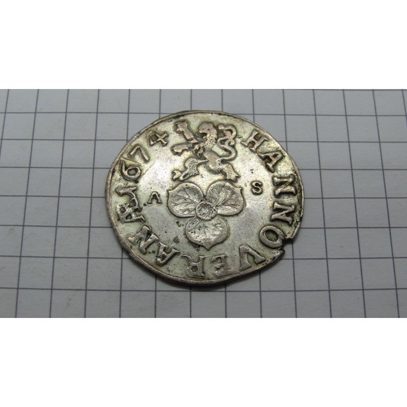 germany-hannover-6-mariengroschen-1674-rare