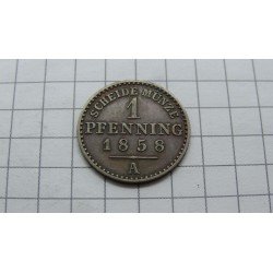 germany-lippe-detmold-1-pfennig-1858