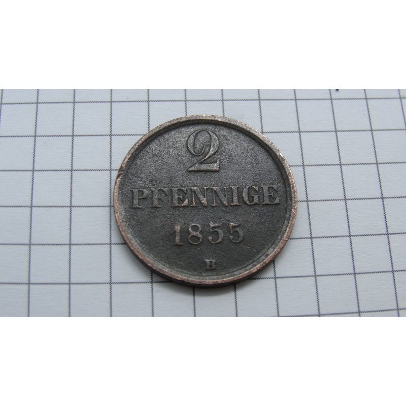 germany-braunschweig-2-pfennig-1855 germany-braunschweig-2-pfennig-1855