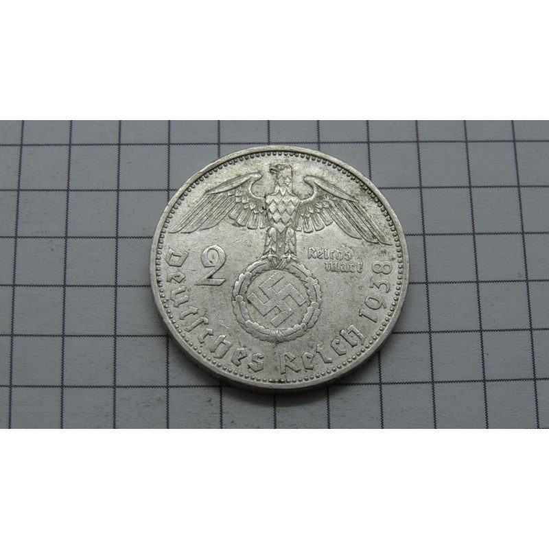 germany-third-reich-2-reichsmark-1938-a-su-svastika germany-third-reich-2-reichsmark-1938-a-su-svastika