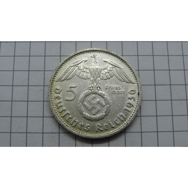 germany-third-reich-5-reichsmark-1936-d-su-svastika