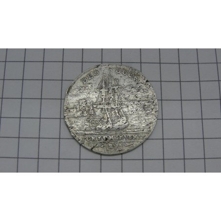 germany-sachsen-2-groschen-1717-rare