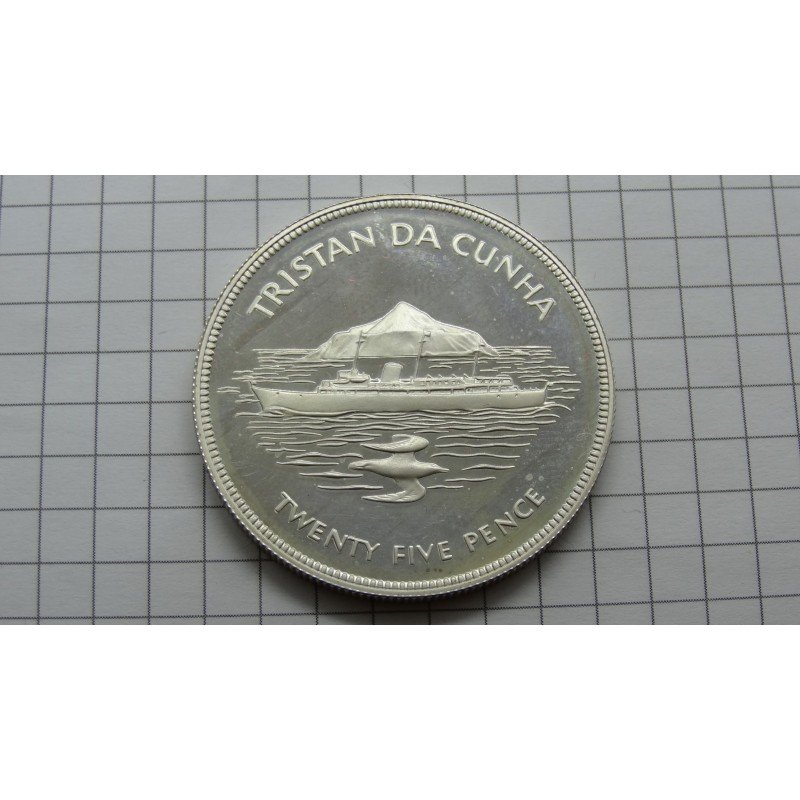 tristan-da-cunha-25-pence-1977