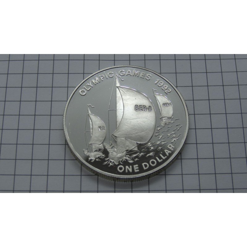 bermuda-1-dollar-1992