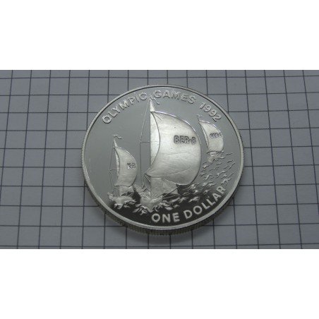 bermuda-1-dollar-1992