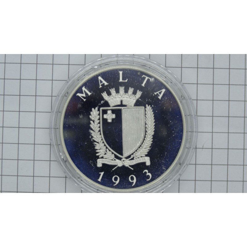 malta-5-liri-10-ecu-1993