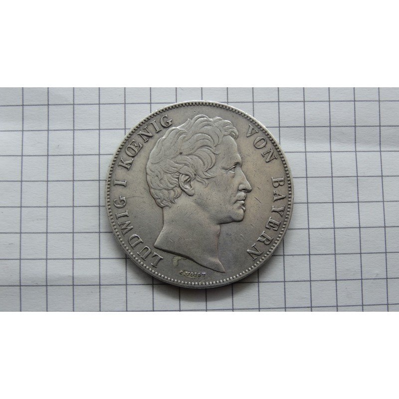 germany-bayern-bavarija-2-gulden-1845 germany-bayern-bavarija-2-gulden-1845