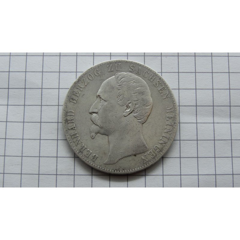 germany-sachsen-meiningen-1-taler-1861