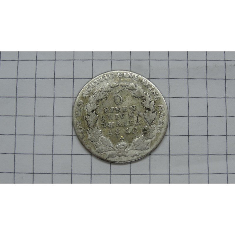 germany-preussen-1-6-taler-1812-a germany-preussen-1-6-taler-1812-a