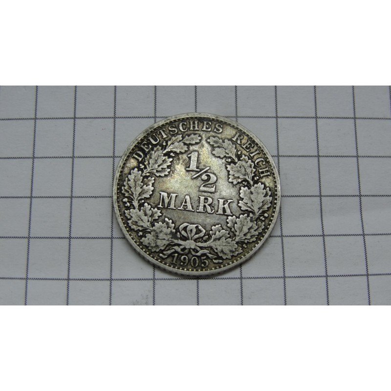 germany-1-2-mark-1905-d