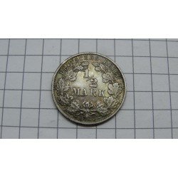 Germany 1/2 Mark 1915 G