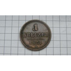 austria-1-kreuzer-1851