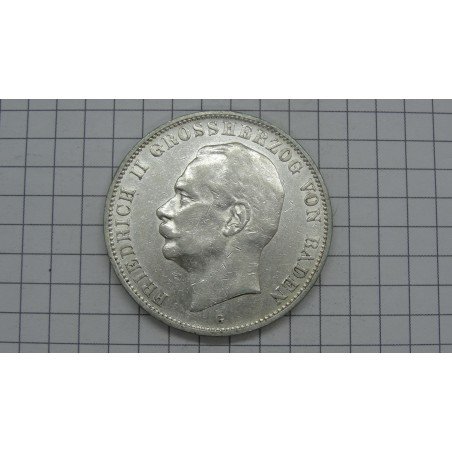 germany-baden-5-mark-1908