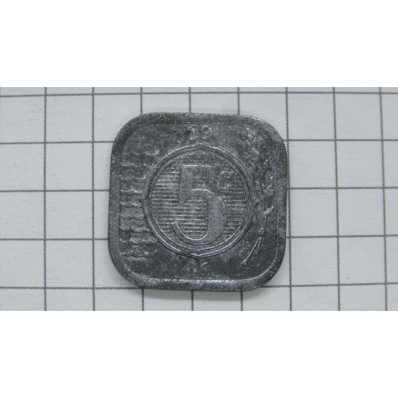netherlands-5-cents-1941 netherlands-5-cents-1941