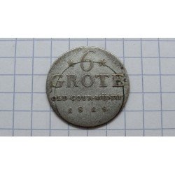 germany-oldenburg-6-grote-1818-rare