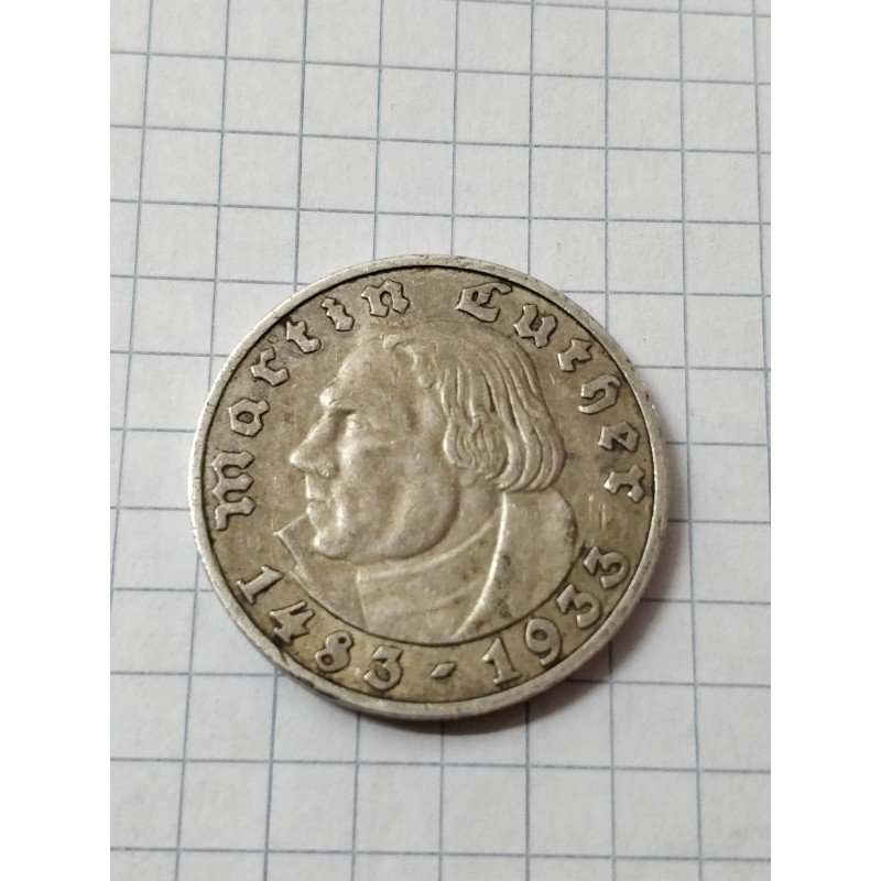 germany-5-reichsmark-1933-a-luther germany-5-reichsmark-1933-a-luther