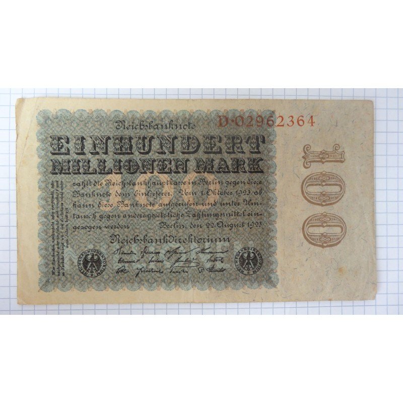 germany-100-millionen-mark-1923