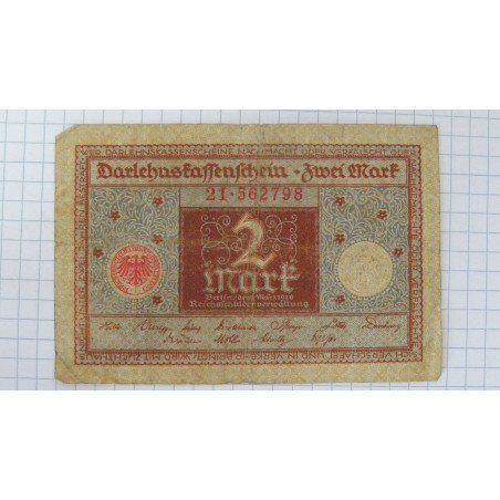 germany-notgeld-darlehnskassenschein-2-mark-1920