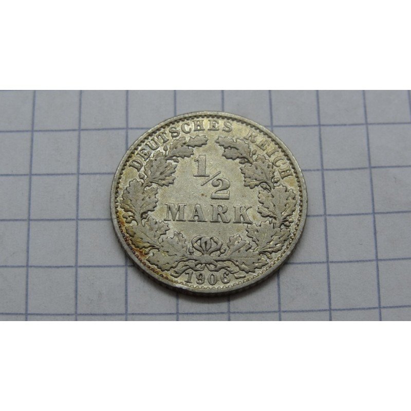 germany-1-2-mark-1906-e germany-1-2-mark-1906-e