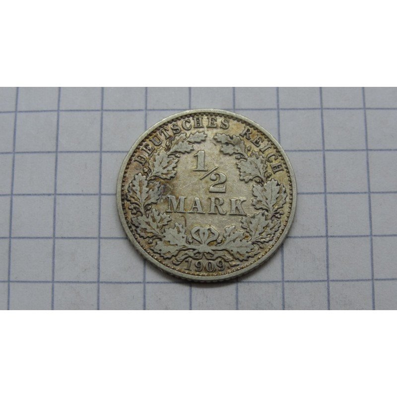 germany-1-2-mark-1909-a germany-1-2-mark-1909-a