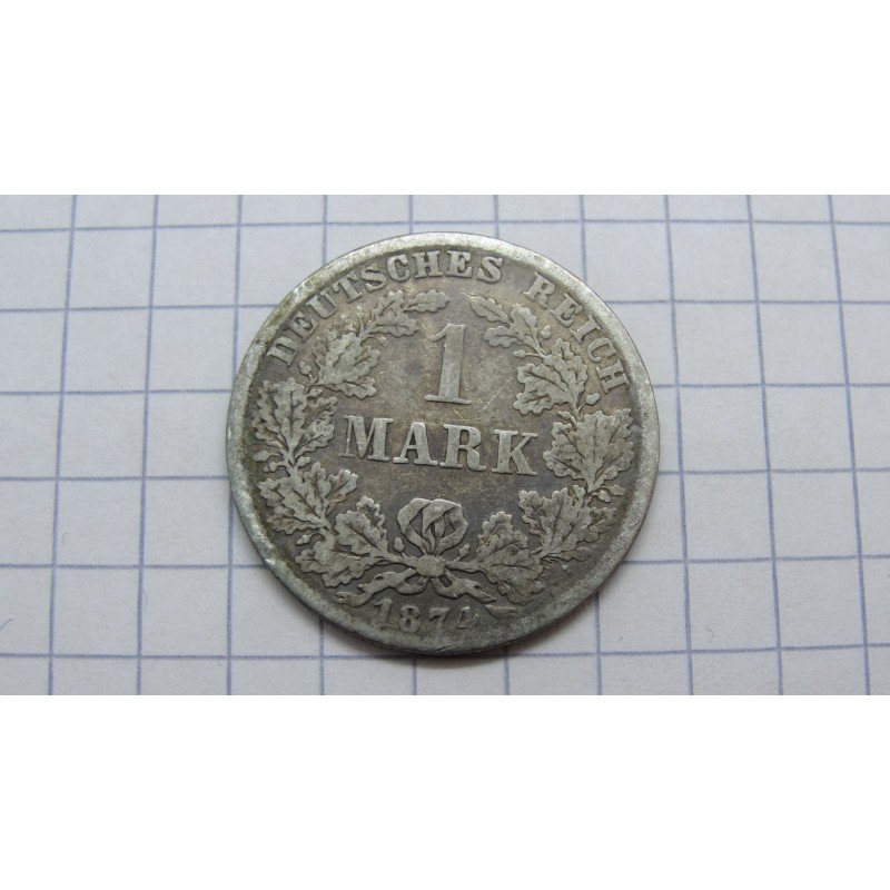 germany-1-mark-1874-c germany-1-mark-1874-c