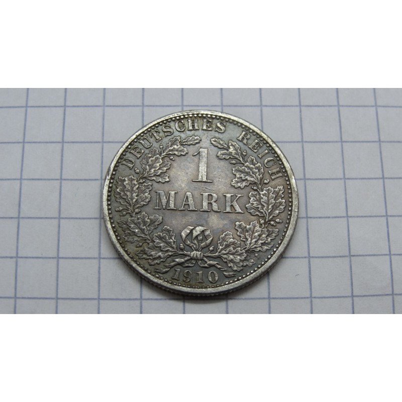 germany-1-mark-1910-f germany-1-mark-1910-f