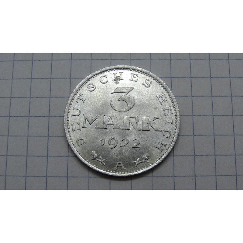 germany-weimar-3-mark-1922-a