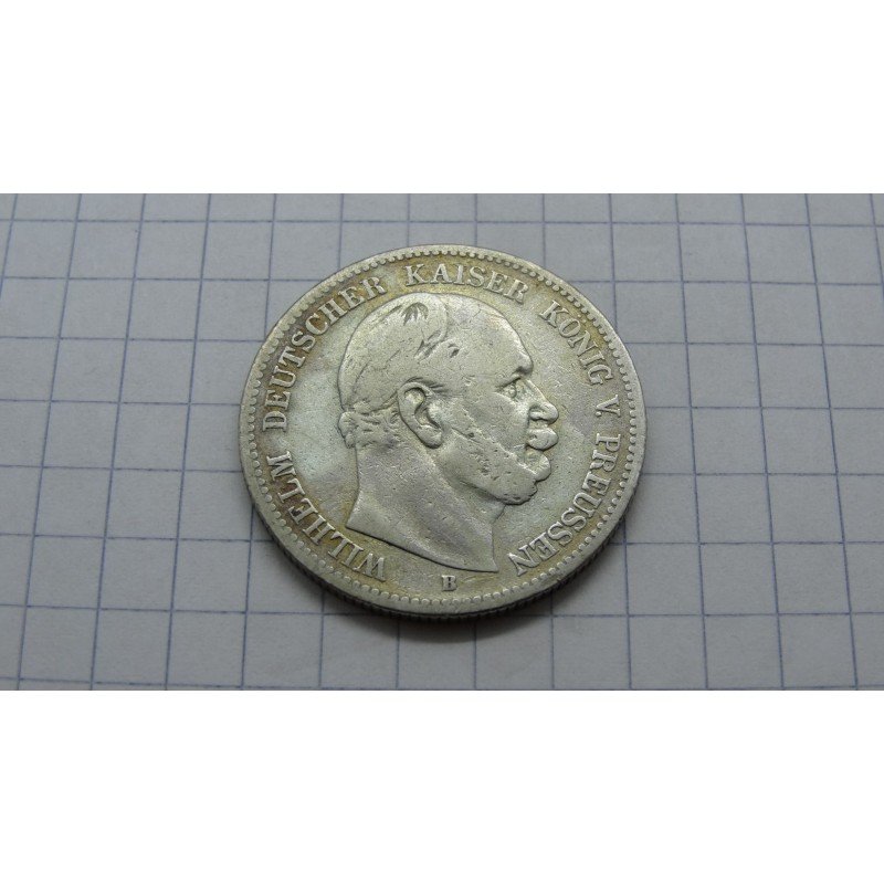 germany-preussen-2-mark-1876-b-wilhelm-i germany-preussen-2-mark-1876-b-wilhelm-i
